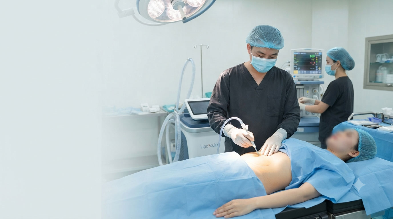 Tạo hình vóc dáng — hút mỡ an toàn tại Kangnam